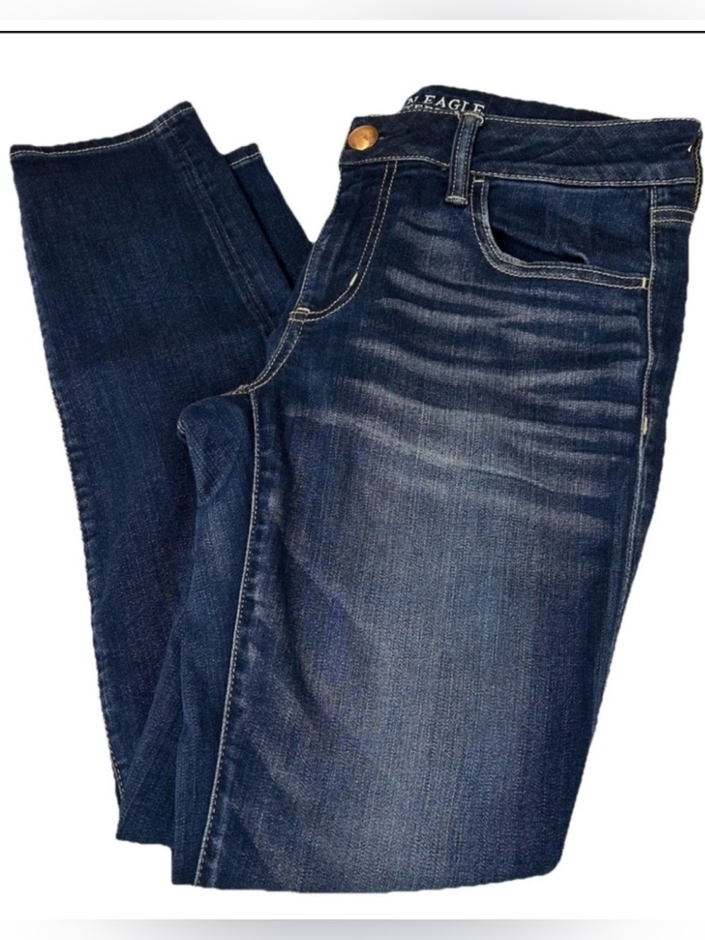 Y2K American Eagle Women's Size
12 Super Low Rise Jegging Jeans